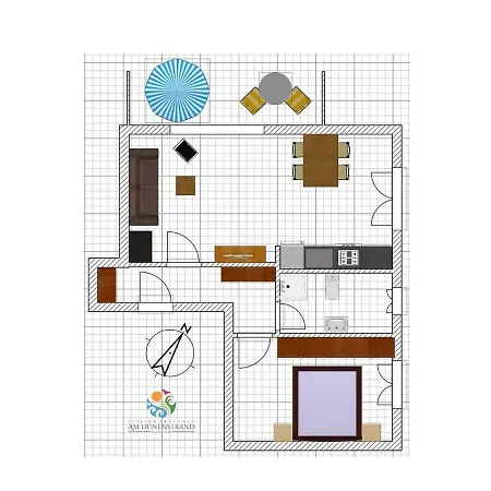 Ferienidyll An Der Duene _ Strandn