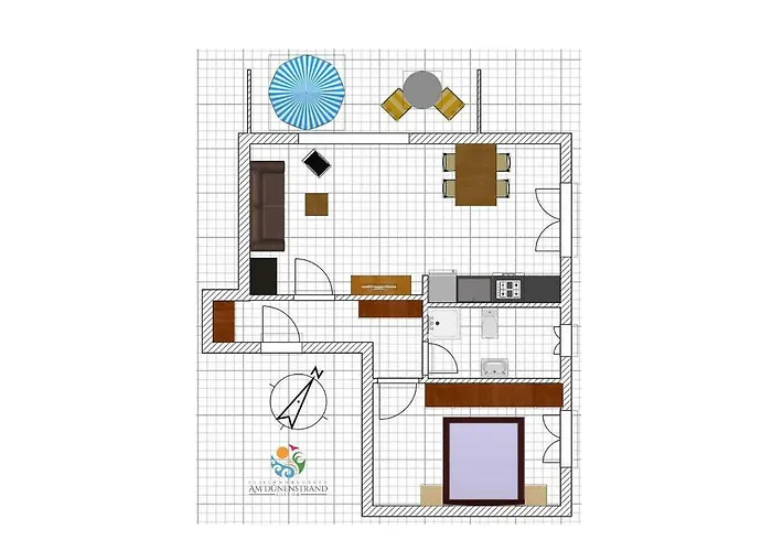 Ferienidyll An Der Duene _ Strandn